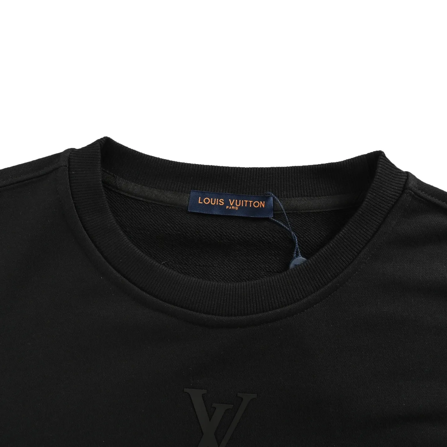 Louis Vuitton/Louis Vuitton 25Fw silicone letter logo round neck sweatshirt